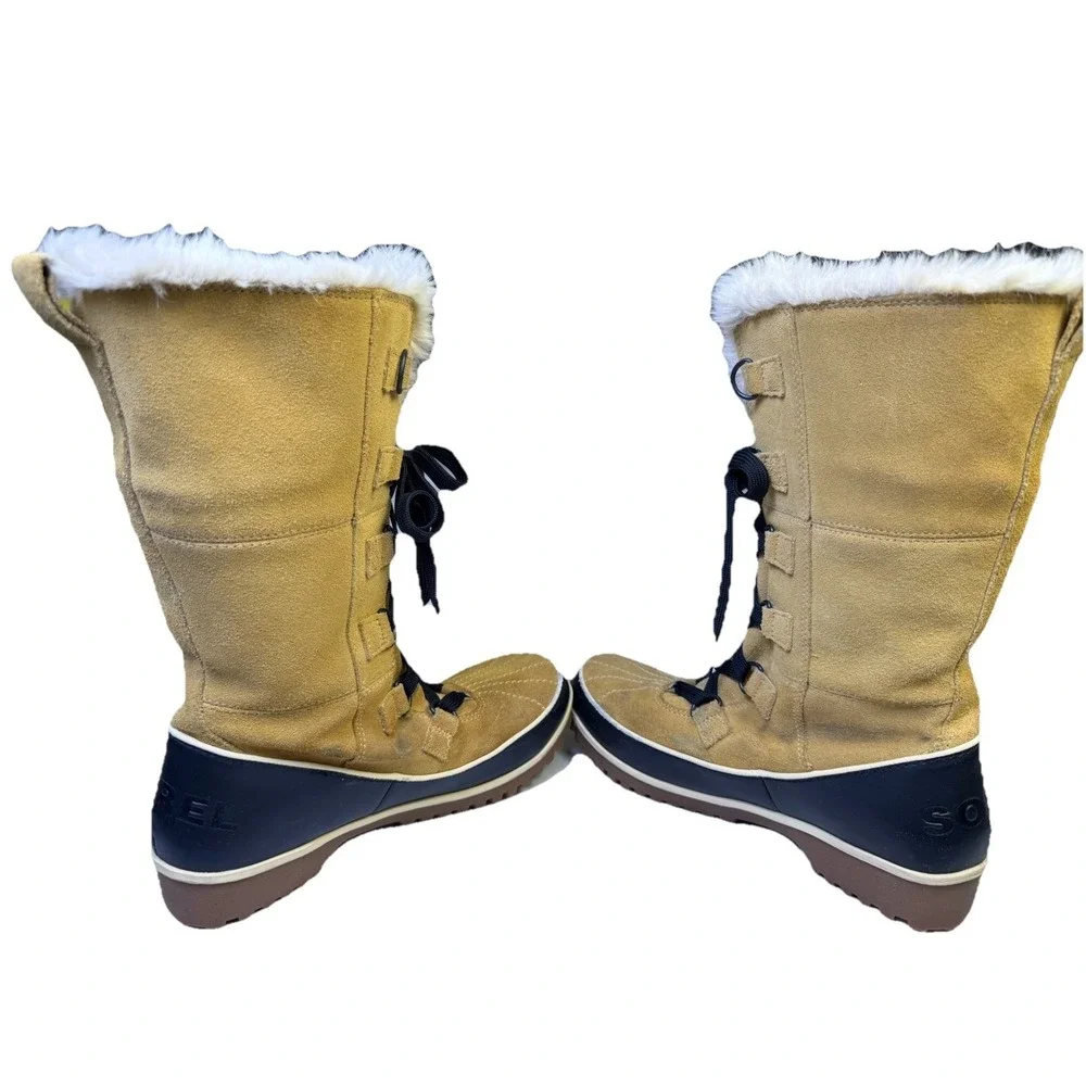 Sorel Tan Tivoli High II Waterproof Winter Boots NL 2093-373 Women's Size‎ 8